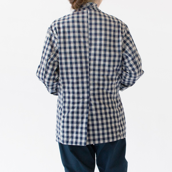 身長：162cm(GINGHAM BLUE GREY)
