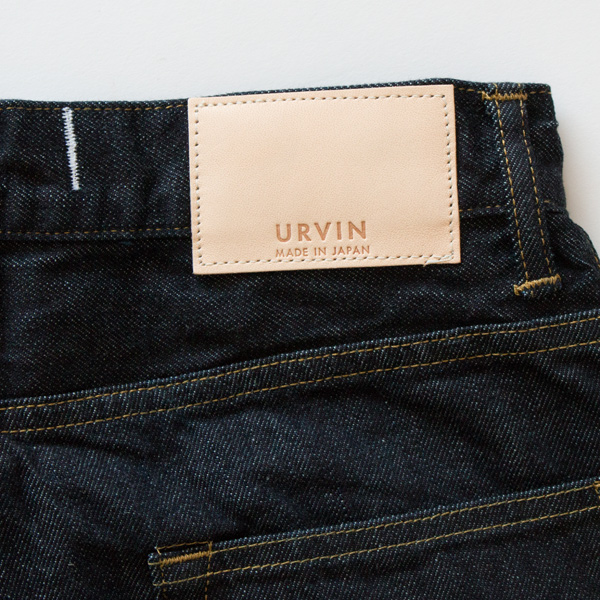 URVINのパッチやブランドタグもポイントに