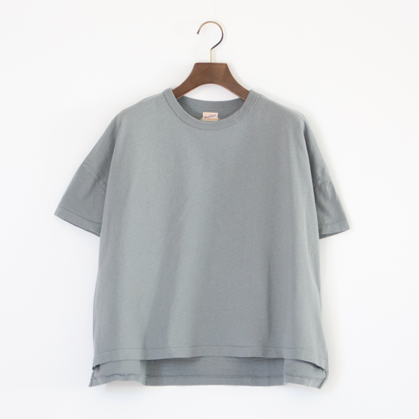 アメリカンジャージースクエアTee(BLUE GRAY)