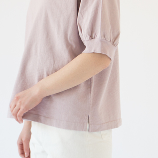 ふんわりとしたギャザースリーブ(LAVENDER) ふんわりとしたギャザースリーブ(LAVENDER)