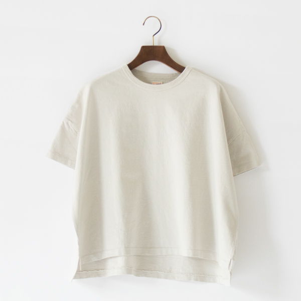 アメリカンジャージースクエアTee(LIGHT GRAY)