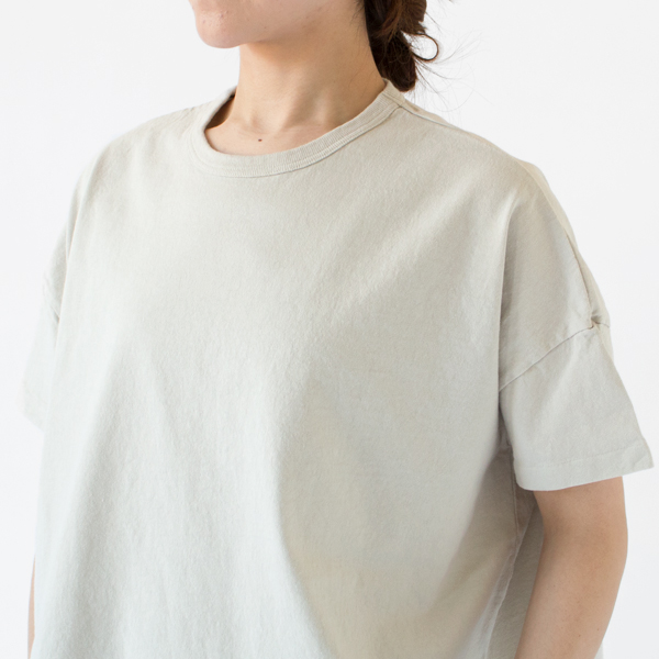 夏一枚で着られるしっかりとした生地(LIGHT GRAY)
