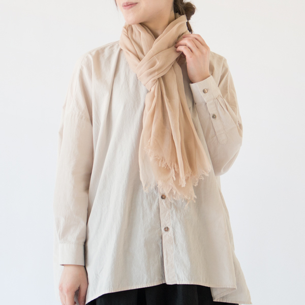 [新品・未使用] 日本製 光透けるストール 光透けるストール／Fukuda Orimono (福田織物)｜愛着を持ってずっと