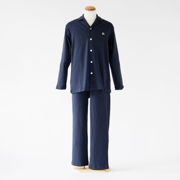 メンズパジャマ上下セット(NAVY)
