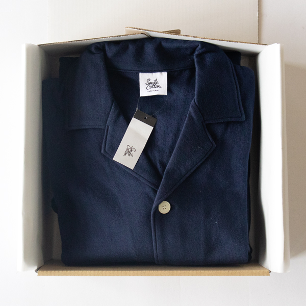 メンズパジャマ上下セット(NAVY)