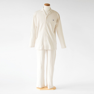 メンズパジャマ上下セット(LIGHT BEIGE) メンズパジャマ上下セット(LIGHT BEIGE)