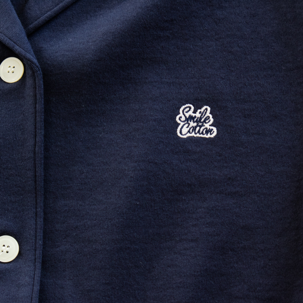 胸元にワンポイントロゴ入り(NAVY)