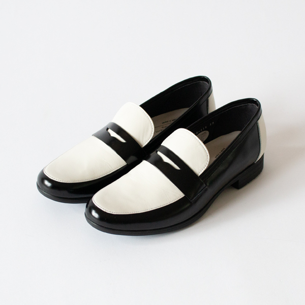 38TRAVEL SHOES TR-016 BLG/WHC ローファー