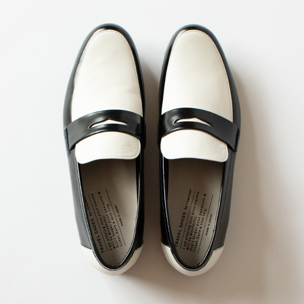 TRAVEL SHOES TR-016 BLG/WHC ローファー