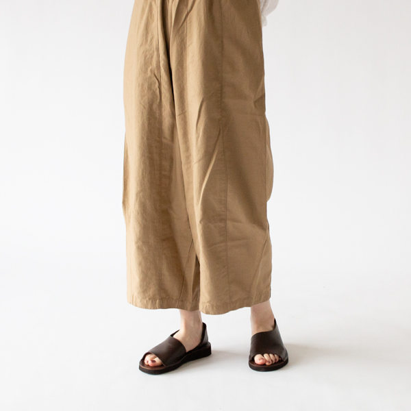 オープントゥシューズ BROWN オープントゥシューズ BROWN