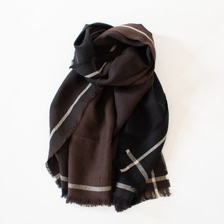 超美品FRAMeWORK別注PLAIDIE リネンストール リネンストール＆ブランケット／Plaidie（プレディ）｜愛着を持って