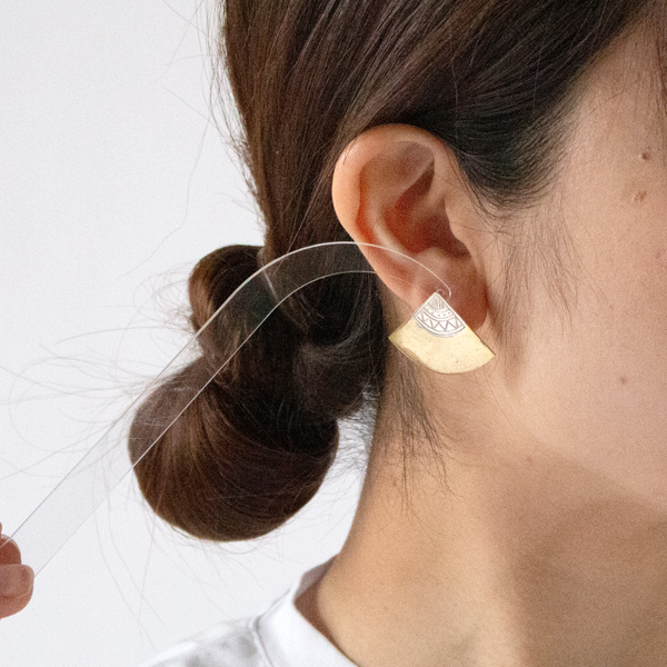 イチョウの葉も思い出させるような扇形