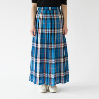 リネンプリーツマキシスカート/ONEIL OF DUBLIN(オニール・オブ リネンプリーツマキシスカート/ONEIL OF DUBLIN(オニール・オブ