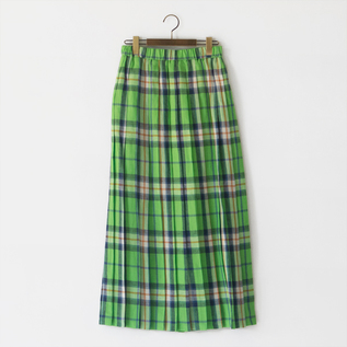 PLEATED MAXI SKIRT