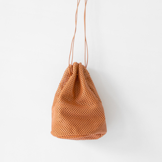 PUNCHING DRAW STRINGS POUCH（巾着ショルダー）