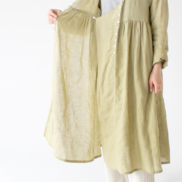 内側にもボタンがついています(GREEN)