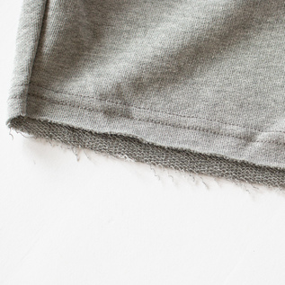 裾は断ち切り仕様(Melange Chiaro) 裾は断ち切り仕様(Melange Chiaro)