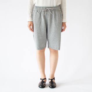 フレンチテリーショートパンツ Melange ChiaroーM(身長163cm) フレンチテリーショートパンツ Melange ChiaroーM(身長163cm)