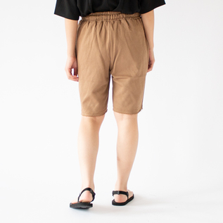 フレンチテリーショートパンツ TabaccoーS(身長163cm) フレンチテリーショートパンツ TabaccoーS(身長163cm)