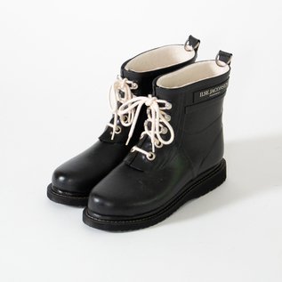 【ケアクリームプレゼント】ILSE JACOBSEN HORNBÆK ショート丈 BLACK