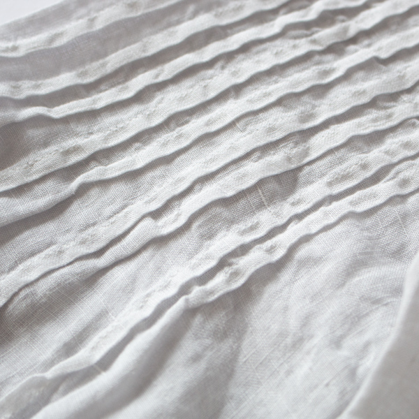 リネンタックプリーツシャツ リネンタックプリーツシャツ