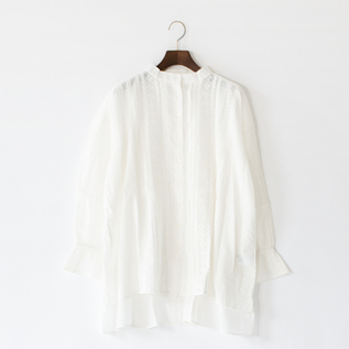 レーステープブラウス WHITE レーステープブラウス WHITE