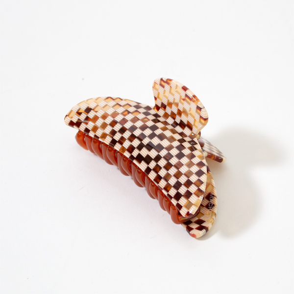 Midi Heirloom Claw（Tortoise Checker）