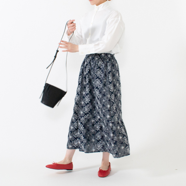 身長:162cm(NAVY×WHITE) 身長:162cm(NAVY×WHITE)