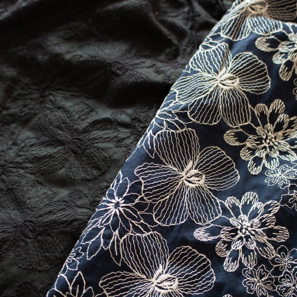 大きな花柄が春夏らしいデザイン 大きな花柄が春夏らしいデザイン