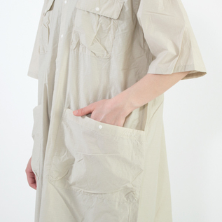 CN RIPSTOP CAMP SHIRT DRESS／NANGA / Shop ZUTTO for the long