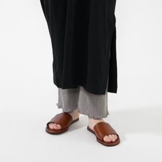 レザーサンダル W1648 CUOIO／Nuovo Nicar（ヌオヴォニカール