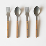 カトラリーセット BISTROT VINTAGE TEAK