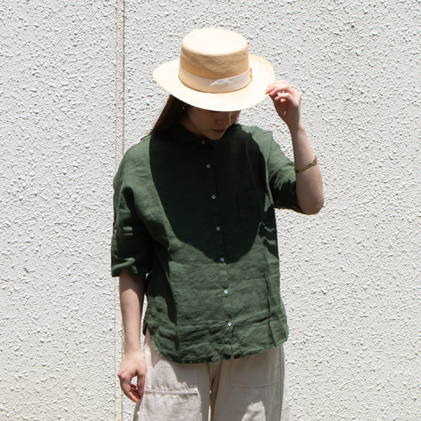 エクアドルハット Boater BeigeB36White エクアドルハット Boater BeigeB36White
