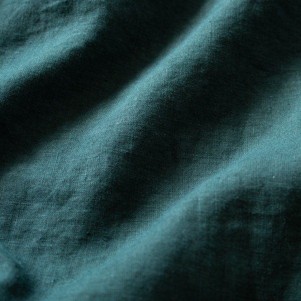 柔らかい肌触りのフランスリネン(GREEN)
