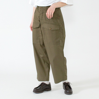 コットンサテン アーミーパンツ／HAVERSACK（ハバーサック）｜愛着を