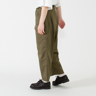 コットンサテン アーミーパンツ／HAVERSACK（ハバーサック）｜愛着を