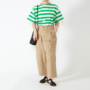 HAVERSACK (ハバーサック)　コットンサテン ミリタリーパンツ ▫︎HAVERSACK (ハバーサック) @haversack_official_ コットン