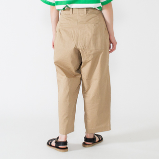 コットンサテン アーミーパンツ／HAVERSACK（ハバーサック）｜愛着を