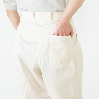 HAVERSACK (ハバーサック)　コットンサテン ミリタリーパンツ 462522 コットンサテンミリタリーパンツ – HAVERSACK