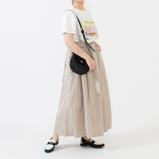 コーディネートのポイントになるTシャツ(white・身長162cm) コーディネートのポイントになるTシャツ(white・身長162cm)