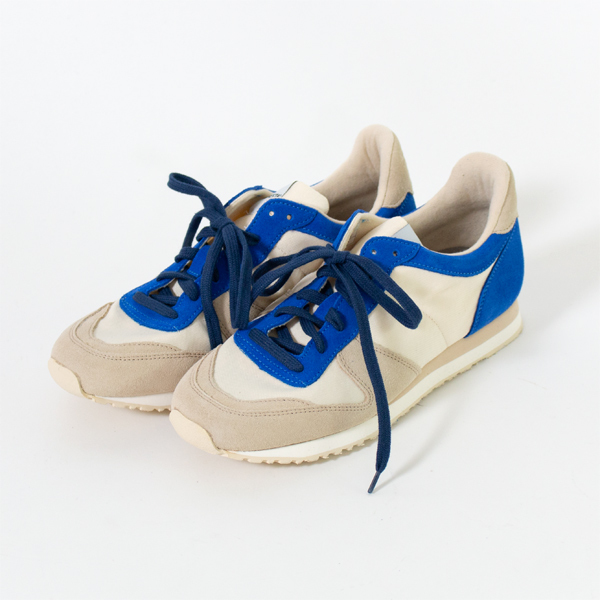 スニーカー MARATHON CLASSIC BEIGE-BLUE