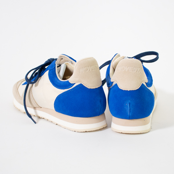 スニーカー MARATHON CLASSIC BEIGE-BLUE