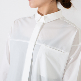 アリッサロングシャツ（ストレッチ）／DANSKIN(ダンスキン)｜愛着を