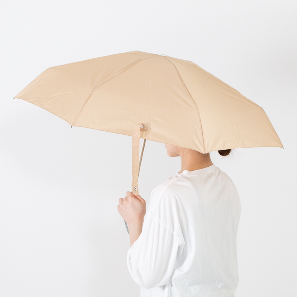 ANATOLE PARIS 折りたたみ傘 ベーシックカラー　ベージュ