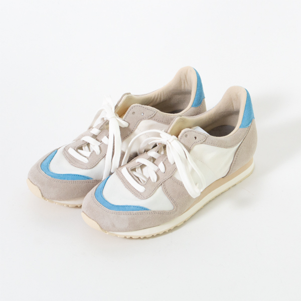 スニーカー MARATHON CLASSIC BEIGE/BABY BLUE スニーカー MARATHON CLASSIC BEIGE/BABY BLUE