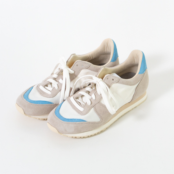 スニーカー MARATHON CLASSIC BEIGE/BABY BLUE