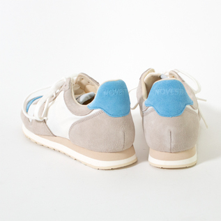 スニーカー MARATHON CLASSIC BEIGE/BABY BLUE スニーカー MARATHON CLASSIC BEIGE/BABY BLUE