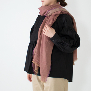 ダブルフェイスストール／hatsutoki（ハツトキ）｜愛着を持って