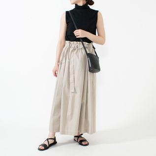 コンパクトギャバ プリーツ吊りスカート／ZUTTO（ズット）｜愛着