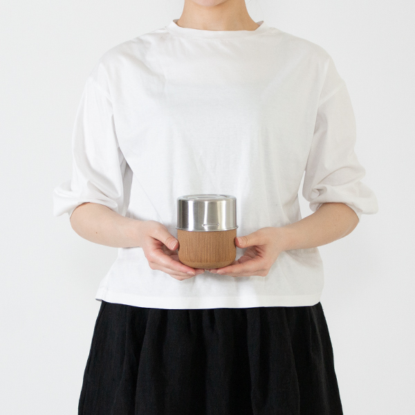 身長：162cm(450ml-ALMOND)